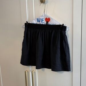 BCBG silk mini skirt